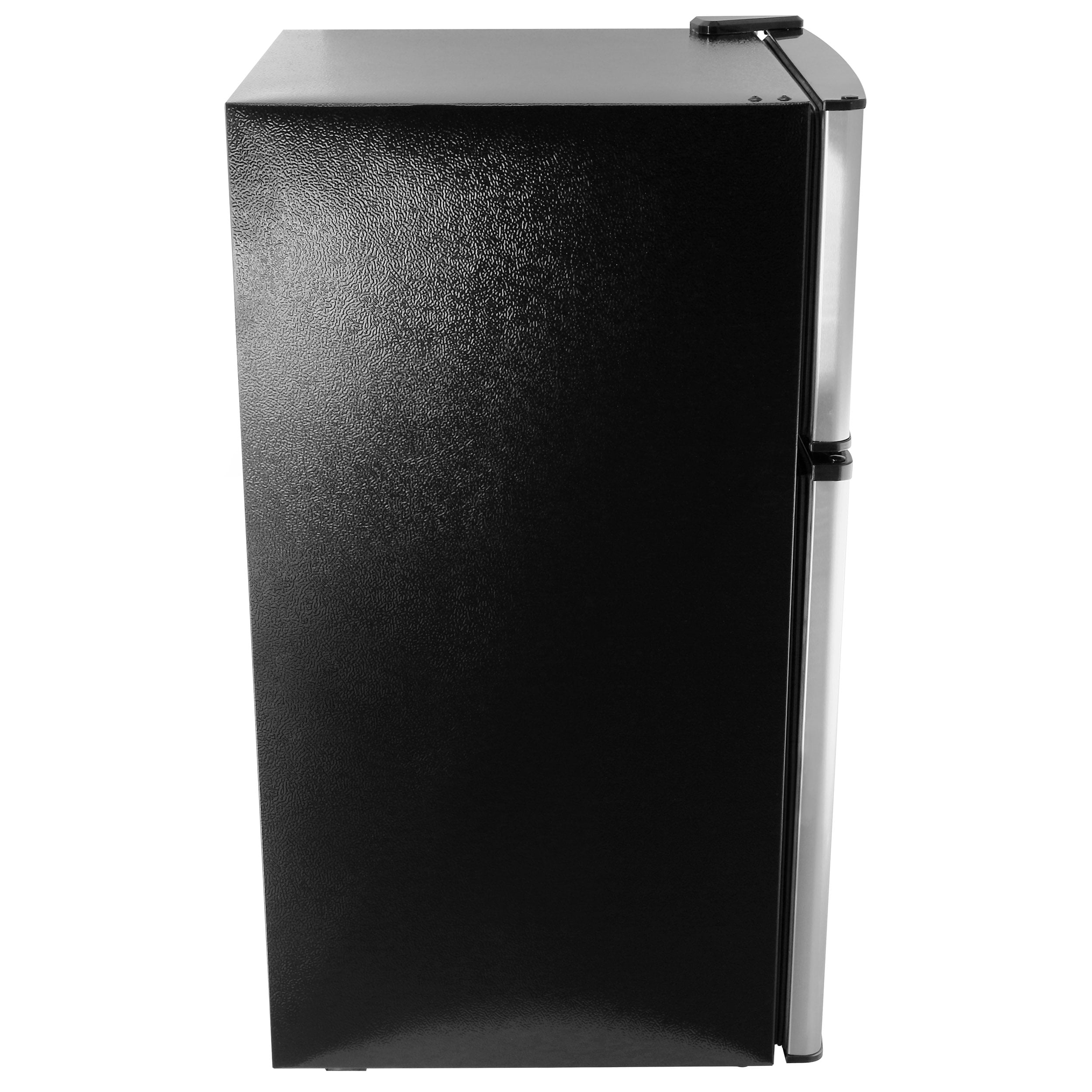 MegaChef Reversible Door Swing Refrigerators, Stainless Steel, 3.2 cu ft