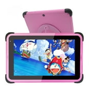 Kids Tablets 7 inch 2GB RAM 32GB Storage Android 10 Learning Tablet COPPA Certified Touchscreen Tablet for Kids IPS HD Display WiFi Tablet for Girls Toddlers, Pink