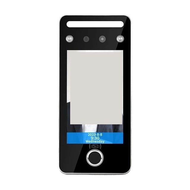 Serrure de Porte de Détection Dynamique de Reconnaissance Faciale avec Empreinte Digitale