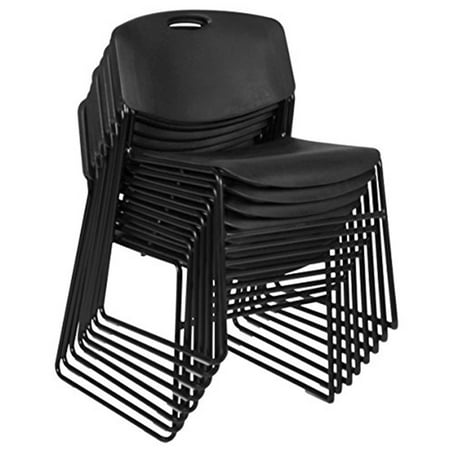 UPC: 0843532051474 | Regency Zeng Stack Chair Black – Pack of 8
