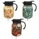 thumbnail image 5 of Cateissary Vidrio con acero elaborado para vidrio con tetera de acero inoxidable elegante para infusor de vidrio teteras florales japonesas Teteras Verde 1000 ml, 5 of 6