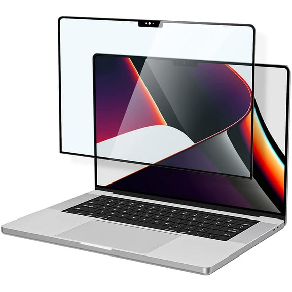 (1 Pack) amFilm MacBook Pro 16.2 inch (2021) Tempered Glass Screen Protector