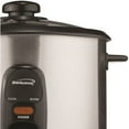 thumbnail image 6 of Brentwood New 5-Cup Uncooked/10-Cup Cooked Rice Cooker, Stainless Steel, 6 of 7