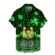 thumbnail image 5 of Camisa del Día de San Patricio para hombres, camisas hawaianas con botones y estampado completo en 3D, camisetas de playa informales de verano de manga corta, camisas y blusas, 5 of 5