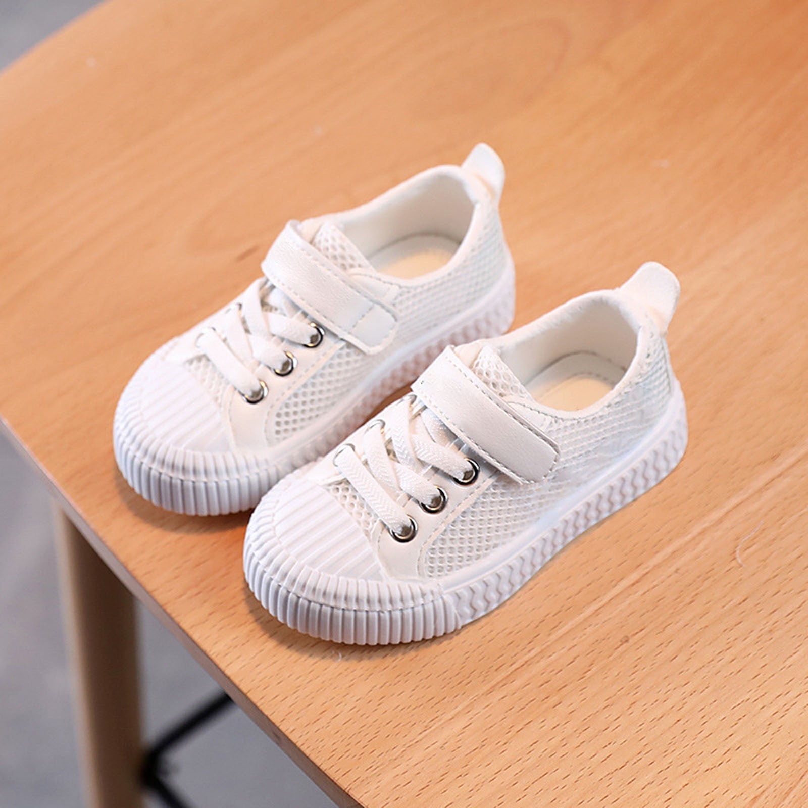 「shushu】KUMA Kids Blanc Kids Boys Shoes Children's Board Shoes LED Light Light Light