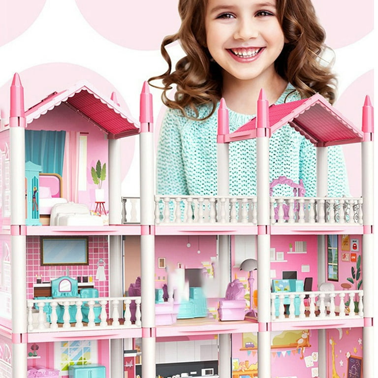 Children's Game House Princess Dream Castle Villa Toys, Girl's