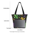 thumbnail image 3 of Disketp Mardi Gras Carnival4 Bolsa de Hombro Casual para Mujer, Bolso Cruzado para Compras, Viajes y Uso Diario, 3 of 6