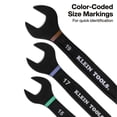 thumbnail image 6 of Klein Tools Ratcheting Combination Wrench Set Metric 8 Pieces, 6 of 7