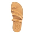 thumbnail image 3 of Nora - Leather Strappy Flat Sandal - Womens Sandals, 3 of 4