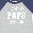 thumbnail image 4 of Inktastic I Love My Pops with Arrow Boys or Girls Baby Bodysuit, 4 of 5