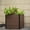 Brown-, variant on Wood Raised Garden Bed,Durable Composite Planter Box with Open Bottom,Tool-Complimentary Assembly for Outdoor Vegetable, Herb & Flower Gardening on Patio or Lawn
