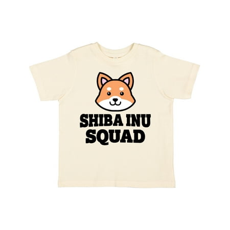 

Inktastic Dog Shiba Inu Squad Gift Toddler Boy or Toddler Girl T-Shirt