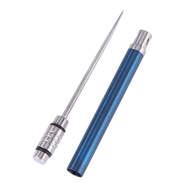 Herramienta reutilizable de palillo de dientes de metal resistente al agua de titanio portátil para exteriores (azul) Ndcxsfigh Nuevos Originales