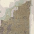 thumbnail image 3 of 2' X 8' Sage Grey And Brown Abstract Power Loom Stain Resistant Runner Rug, 3 of 10