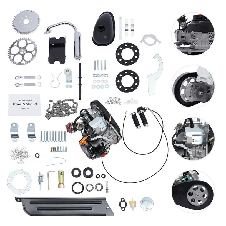 100cc 4 stroke 2024 bicycle engine kit