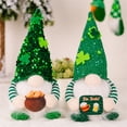 thumbnail image 5 of ZMYFlora St. Patrick's Day Gnome Faceless Doll Green Rudolph Plush, Irish Festival Holiday Decor for Home, Tiered Tray, and Party Decoration,B, 5 of 8