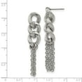 thumbnail image 4 of White Stainless Steel Earring Drop & Dangle Women'S, 4 of 4