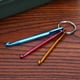 thumbnail image 5 of 3 uds ganchos agujas Multicolor aluminio ganchillo llavero DIY para principiantes adultos, 5 of 7