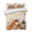Deep Amber, Pale Pumpkin Sage, variant on Quilts Twin Size, Fall Pumpkin Soft Comforter Bedding Set for Bed, Thanksgiving Maple Leaves Harvest Beige Lightweight Quilted Bedspread with Pillow Cover(2 Pieces) for All Season, 68x86 Inch