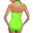thumbnail image 4 of Babysbule Womens One Piece Swimsuits Fashion Summer Jumpsuit Bikini Elegant Ladies Cover Belly Conservative Swimsuit, 4 of 9