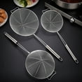 thumbnail image 6 of Spider Strainer Skimmer set of 3,Stainless Steel Spider Strainer Skimmer Ladle 7''+6''+5.5'' Wire Skimmer Spoon with Handle for Kitchen,Pasta,Spaghetti,Noodle,Cooking and Frying, 6 of 6