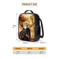 thumbnail image 4 of ZUXONGSY Elk Cross Dove Print Backpack for Boys Girls School Bag with Lunch Bag Pencil Case and Water Bottle Holder Set Kids 4 in 1 Bookbag Back Packs Satchel Travel Rucksack with Zipper Pocket, 4 of 6
