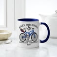thumbnail image 4 of CafePress - Masons Bikes For Books Program Mug - 11 oz Ceramic Mug - Novelty Coffee Tea Cup, 4 of 4