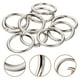 thumbnail image 3 of 10 llaveros planos de metal con forma de círculo dividido para hacer llaveros., 3 of 7