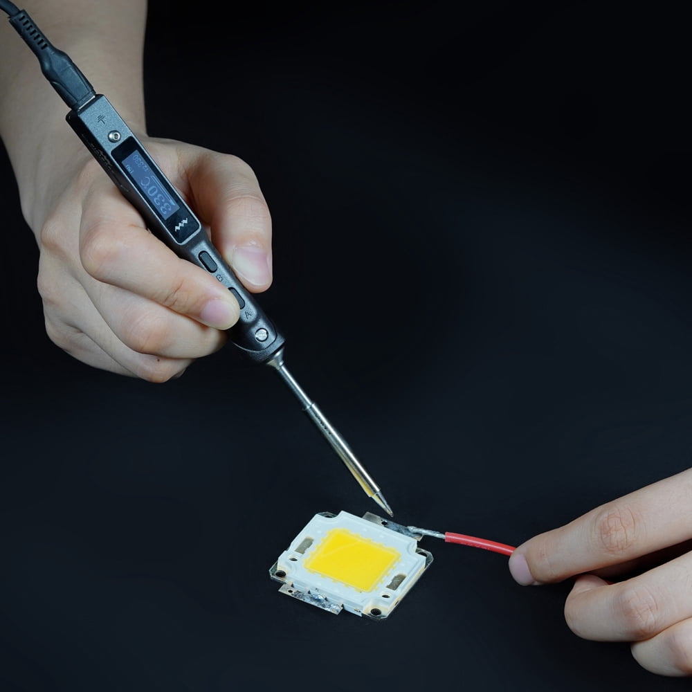 Electric soldering iron,50-400 Temperature Dc9-24v Two Mode Iron Two Temperature Dc9-24v Wide Mode 50-400 Temperature Mode 50-400 Portable Iron Two Station Portable Iron