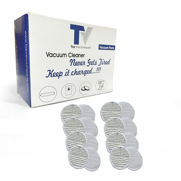 Replacement Part For Bissell Vacuum 8 SCRUBBY & 8 SOFT Mop Pads Fits 2039, 20391, 20395, 2124, 2039A, 2039H, 2039Q, 2039T, 2039W, 23158 Models, Parts # 1611297, 1611298
