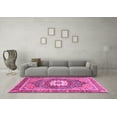 thumbnail image 3 of Ahgly Company Indoor Rectangle Persian Pink Traditional Area Rugs, 4' x 6', 3 of 4