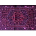 thumbnail image 1 of Ahgly Company Indoor Rectangle Persian Purple Traditional Area Rugs, 7' x 9', 1 of 4