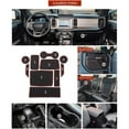 thumbnail image 4 of For Accessories 2 Door Interior Cup Holder Inserts, Center Console Liner Mats For 2021 2022, 4 of 5