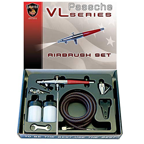 Paasche VL-100D Double Action Airbrush & Compressor Package