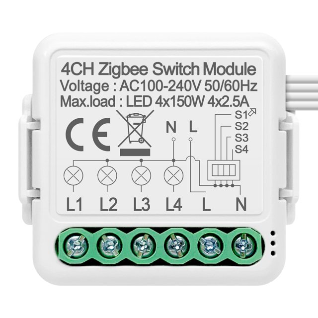 ZigBee Smart DIY Breaker Control remoto Smart Life Switch Module Timer Schedule