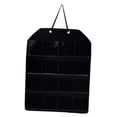thumbnail image 3 of jifeng Wall Hanging Badges Display Organizer 16 Pockets Transparent Pockets Accessories Black, 3 of 9