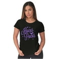 thumbnail image 4 of Spooky Halloween Magic Hocus Pocus Womens Slim Fit Graphic Tee Brisco Brands S, 4 of 5