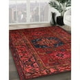thumbnail image 2 of Ahgly Company Indoor Rectangle Traditional Red Persian Area Rugs, 4' x 6', 2 of 6