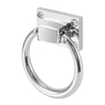thumbnail image 2 of ZEONHAK 6 Pack 3 Inch Silver Drop Pulls Ring, Round Drop Rings Pulls Drawer Handle with Screws for Chairs, Cabinets, 2 of 6