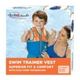 thumbnail image 5 of SwimSchool Small/Medium UPF Flex Foam Flotation Swim Trainer Vest, Blue/Orange, 5 of 5