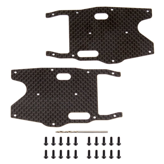 Team Associated FT Graphite Arm Stiffeners Rear: RC8B3.1, ASC81419