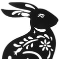 thumbnail image 2 of Miangastore Panneau de Jardin Lapin Sculpture Décorative pour Pelouse, 2 of 8