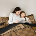 thumbnail image 5 of jejeloiu Safari Moose Bear Bedding Comforter Set,Rustic Mallard Twin Comforter Sets,Fishing And Hunting Bedding Set For Adults,Super Cozy Room Decor Reversible,2-Piece, 5 of 8