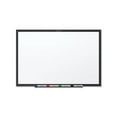 Large Classic Series Total Erase DryErase Board, 48x36, White Surface, Black Aluminum Frame