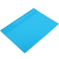 thumbnail image 3 of Magnetic Screw Storage Table Mat, Silicone Repair Mat Heat Resistant Solder Station Pad 408x350x8mm  For Workbench For Solder Station For Desk Mat For Repair Light Blue, 3 of 8