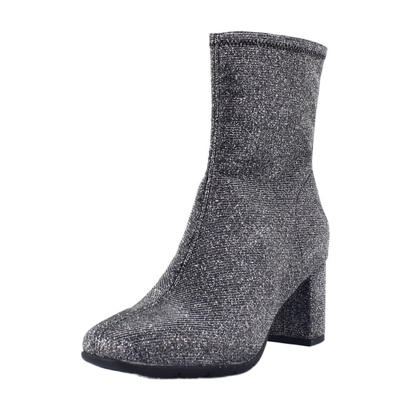 Aerosoles Miley Women's Boots Gunmetal Metallic Size 7.5 W