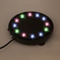 thumbnail image 3 of Flmtop Underwater Colorful RGB Oxygen Bubble Round Light Aquarium Fish Tank Decor Lamp, 3 of 9