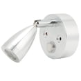 thumbnail image 4 of Luces Interiores de RV, Luz de lectura de RV Lámpara de Noche Larga Durabilidad Cálido Rotable White 10V-30V 3W Para La AUTOCARAVANA DE LA CARAVANA DEL BARCO, 4 of 7
