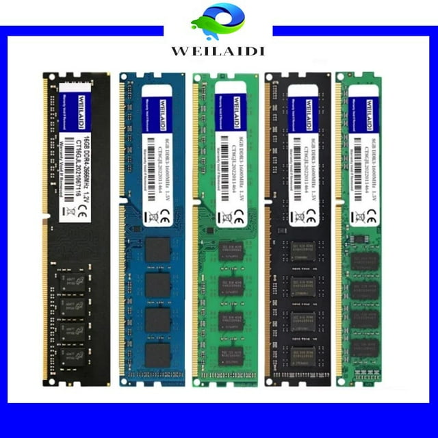 DDR3 DDR4 4GB 8GB 16GB Desktop Memory Ram pc3 1066 1333 1600 1.5v pc4 2133 2400 2666 3200 Mhz 1.2v Tabletop UDimm Memoria Ddr4 DDR4-1X8G2400