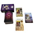 thumbnail image 1 of Baraja de cartas de tarot vintage para principiantes con caja, papel estucado, 1 of 2